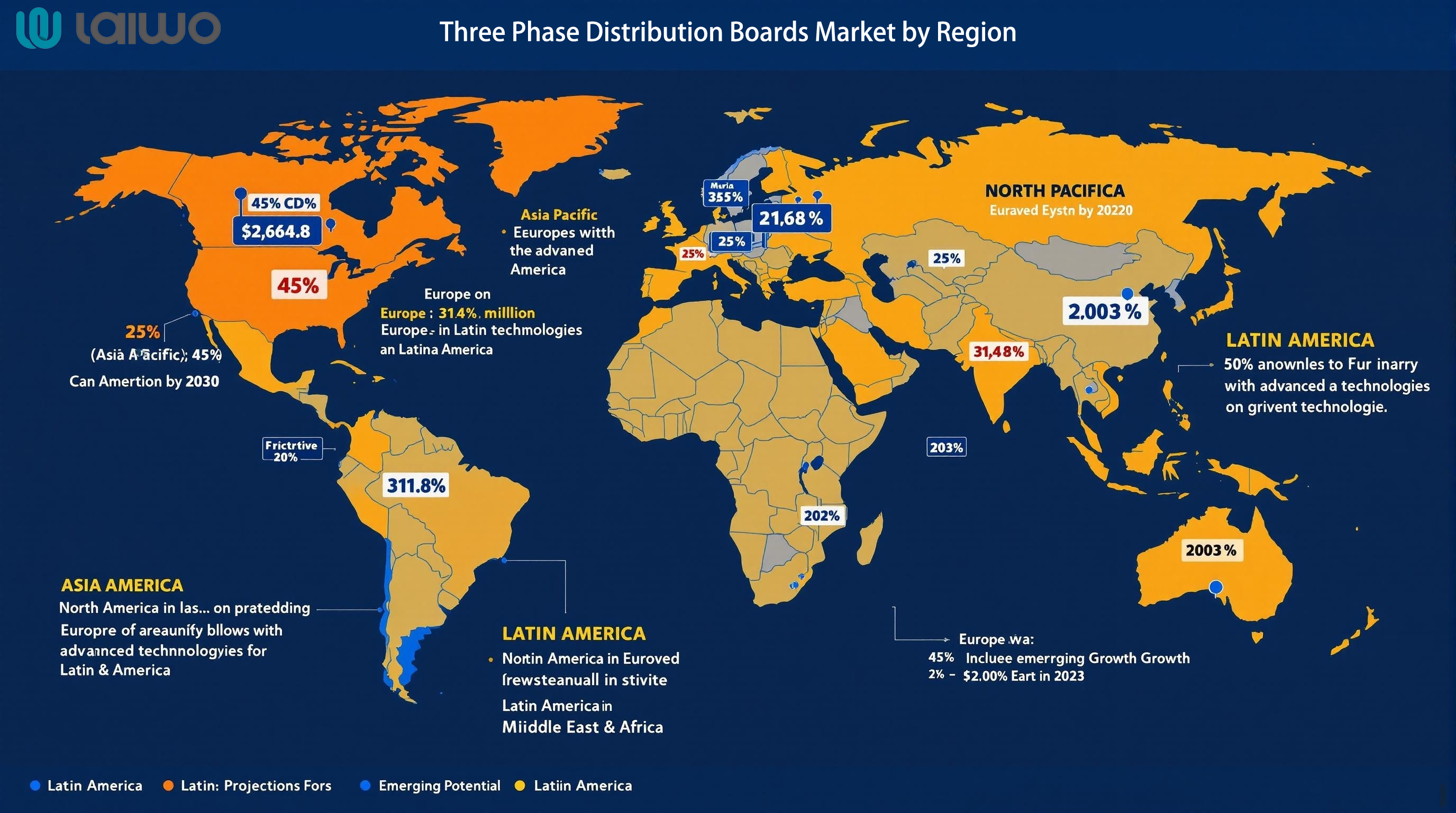 /Three Phase Distribution Boards Market by Region-laiwo